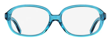 Boys and Girls Polaroid Eyeglasses: PLD D810 - Azure - SpecSMART Eye Clinic (Front View)